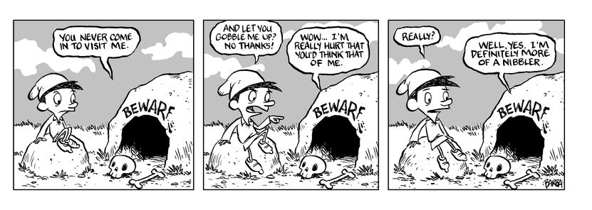 Hamwind Comics More of a Nibbler by Corey Barba