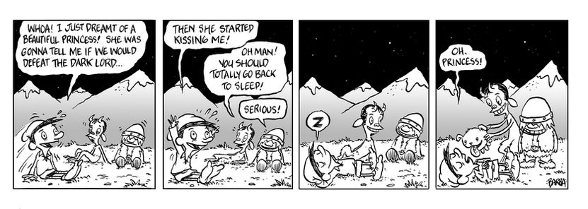 Hamwind Comics Dream of Princess by Corey Barba