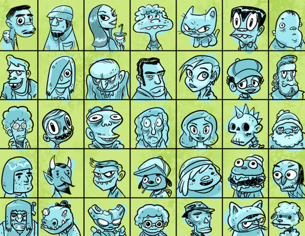 Graduating Class Concept Art Illustration by Corey Barba.