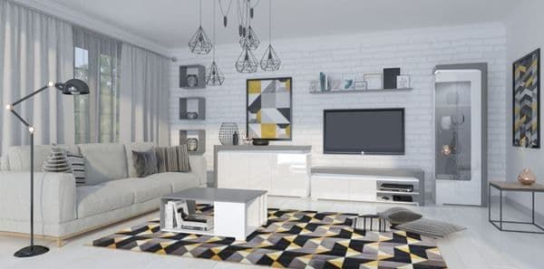 Thumbnail: Cagliari Sideboard, 3 Door with LED Lights