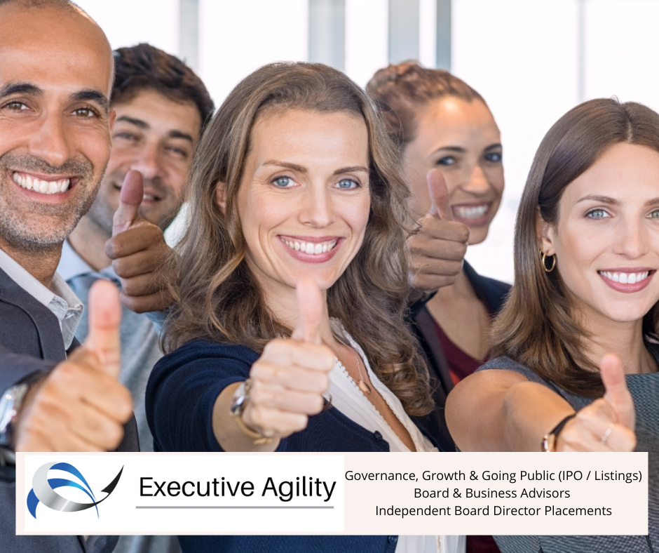 Executive Agility can assist with public market entry across Canada and USA.