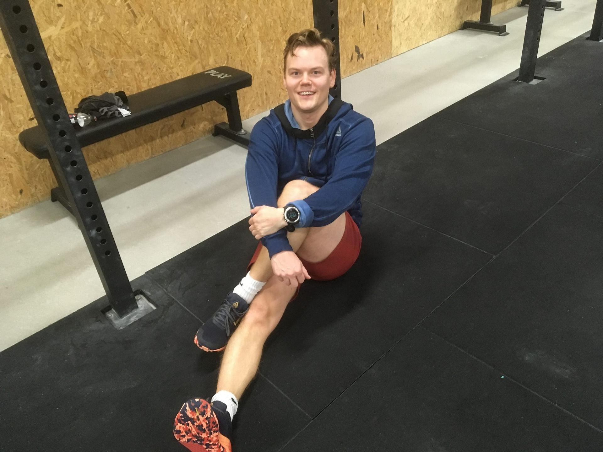Stian strekker seg langt!