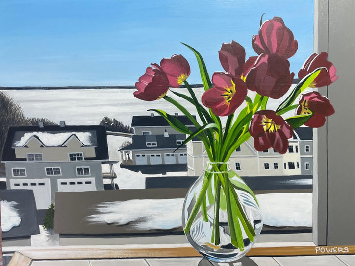 Birthday Tulips 11” x 14”