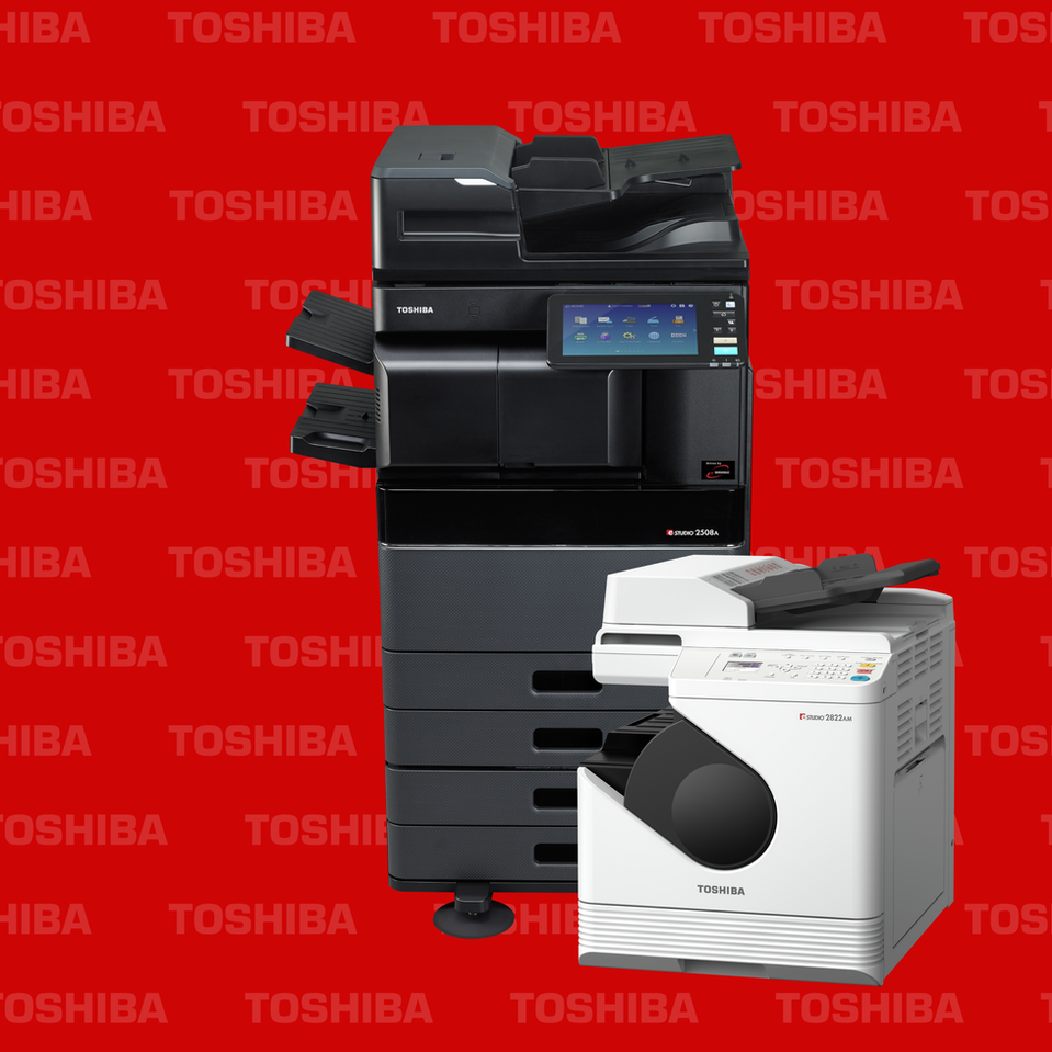 Equipos Toshiba, multifuncionales, fotocopiadoras, impresoras, escáner, fax.