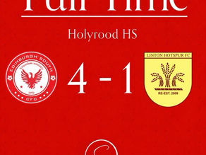 Match Report Mens U20s - Linton Hotspur