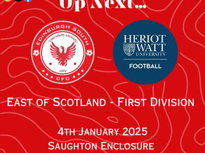 Up Next - Mens Team Vs Heriot-Watt University