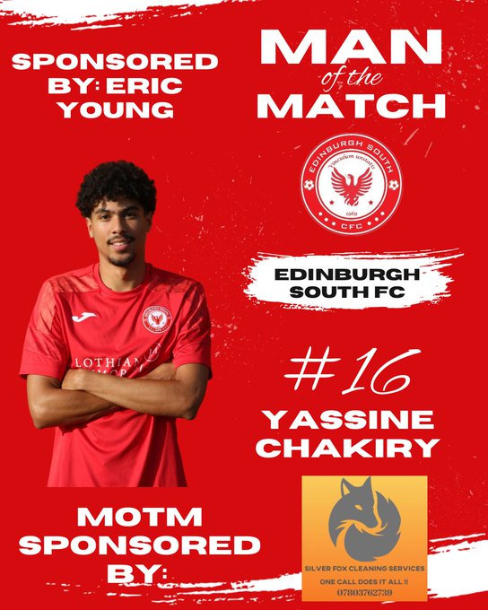 Mens Team Man of the Match - Lochore Welfare