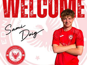 New Signing - Sami Doig