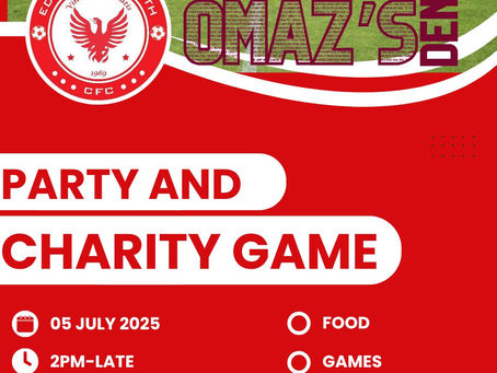 Charity Game and Race Night Update