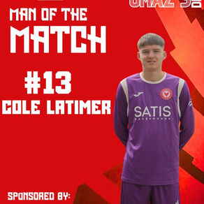 Mens U20s Man of the Match - Dalkeith Thistle