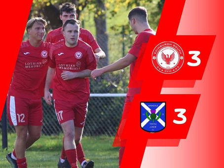 Mens Team Match Report - Armadale Thistle