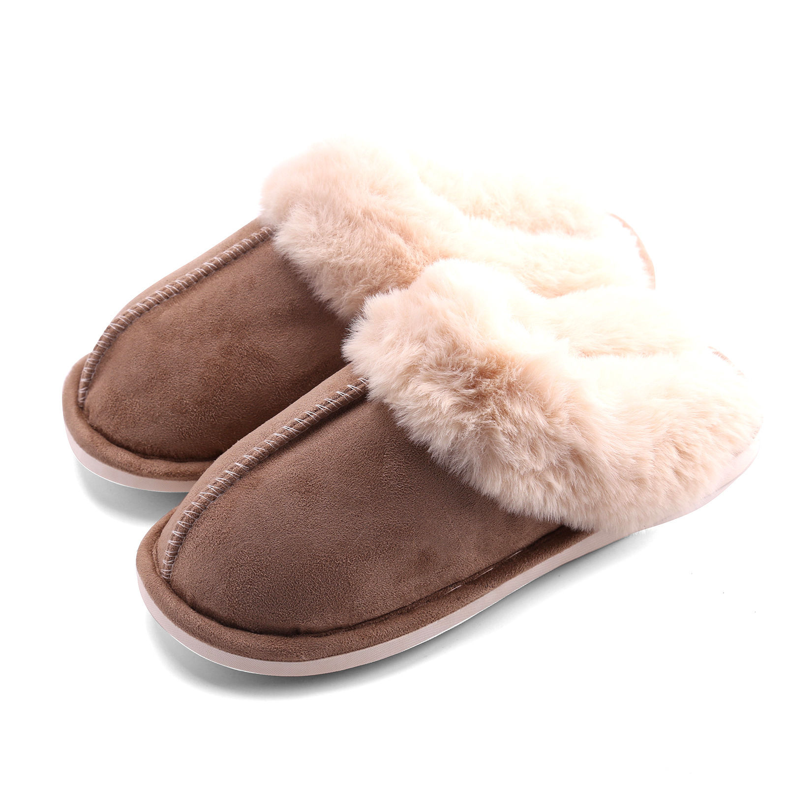 Cozy Velvet Winter Slippers - Stylish Indoor Shoes