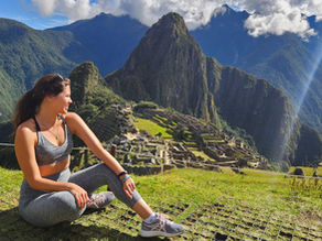 Cova Travels at Machu Picchu, Peru