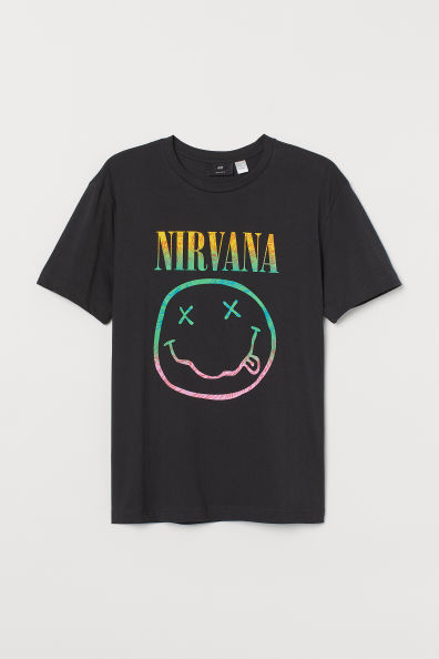 Print-motif T-shirt