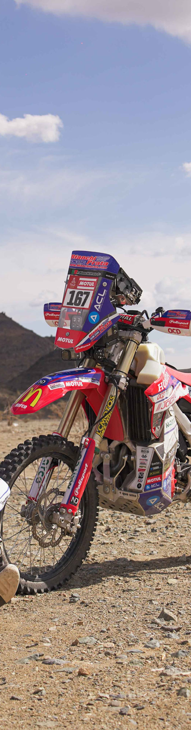 Honda Crf450r Rally by Bianchi Prata