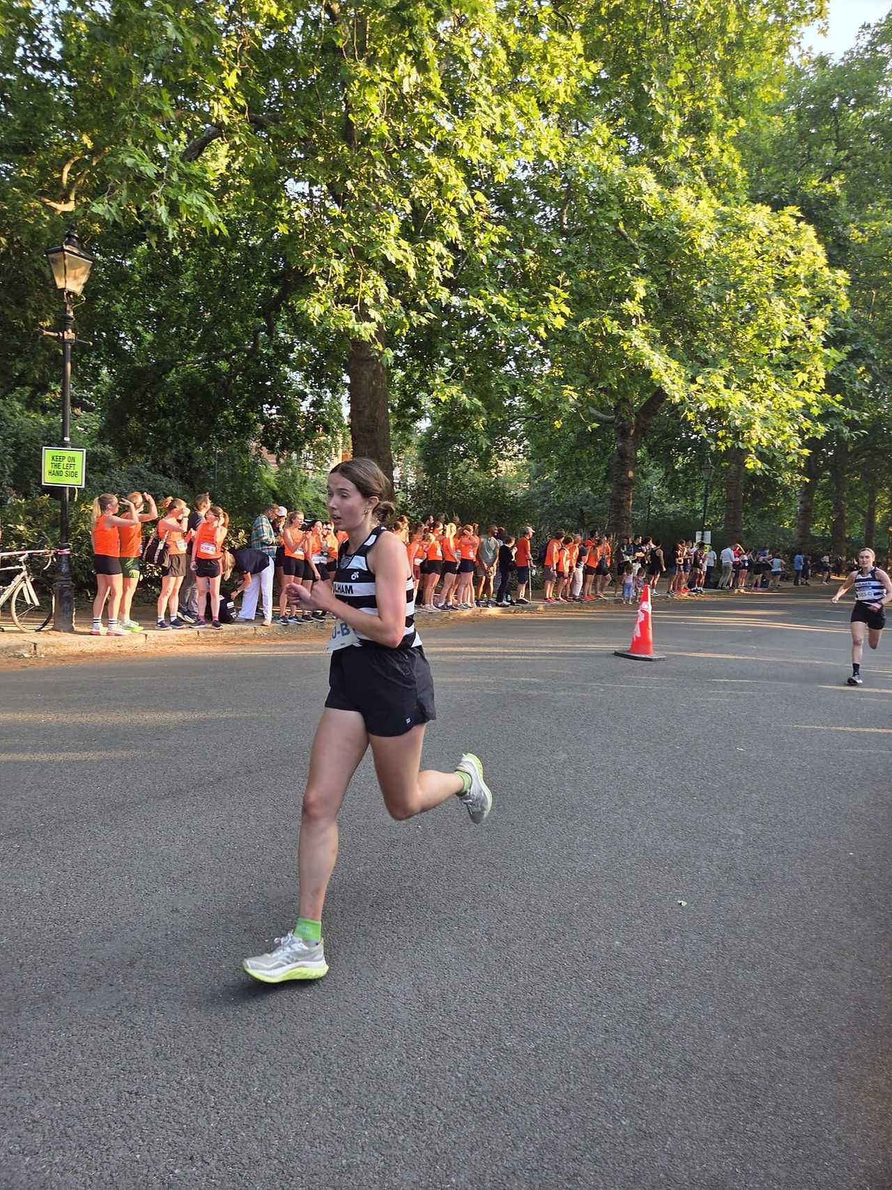 Fulham runner at the Battersea Relays