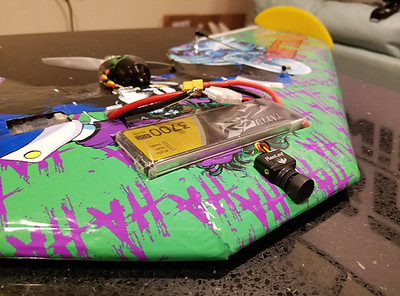 TBRC Apex - Mini Race Wing. Small FPV wing designed to be a small, fun, park flyer