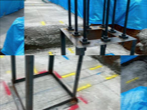 アンカーフレームセット完了！