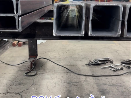 BOXチャンネル製作中