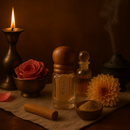 Where soul meets scent — a quiet moment in the fragrance revival of India.