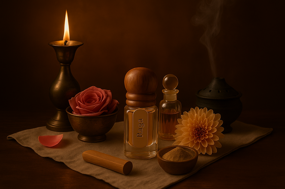Where soul meets scent — a quiet moment in the fragrance revival of India.