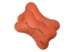 car-vastra-orange-velvon-neck-rest-set-o
