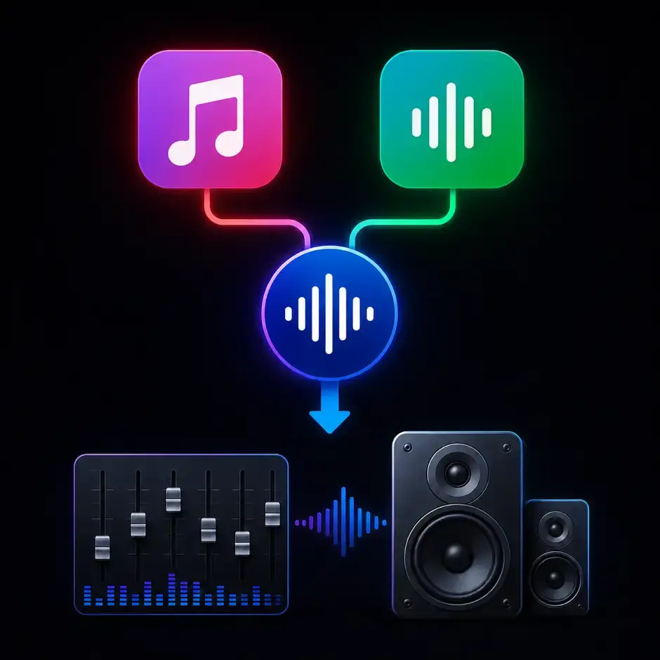 Apple Music・Spotify の音楽を Pine Player で聴く方法 — Direct Stream Capture