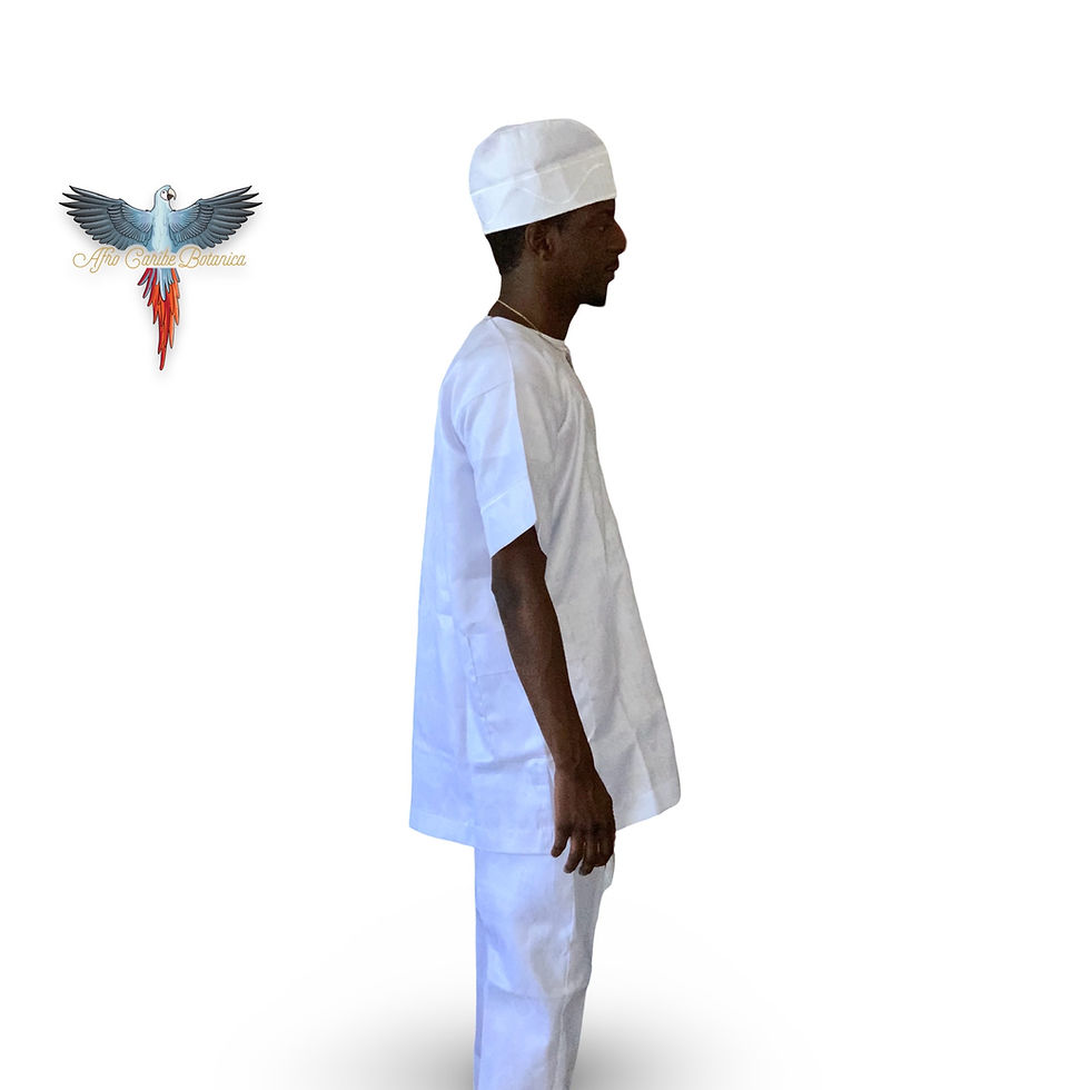 Thumbnail: Yoruba 3 Piece Set Right Side View