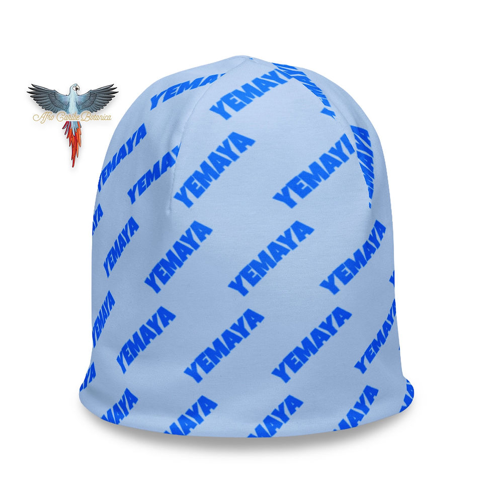Miniatura: Yemaya All-Over Print Beanie Left Side