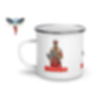 Shango Iyawo Enamel Mug Right Side