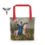 St. Jacques Majeur - Ogou Balendjo - Ogou Badagri Tote Bag