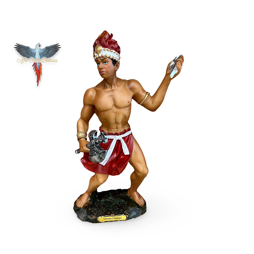 Thumbnail: Orisha Shango Figurine Front View