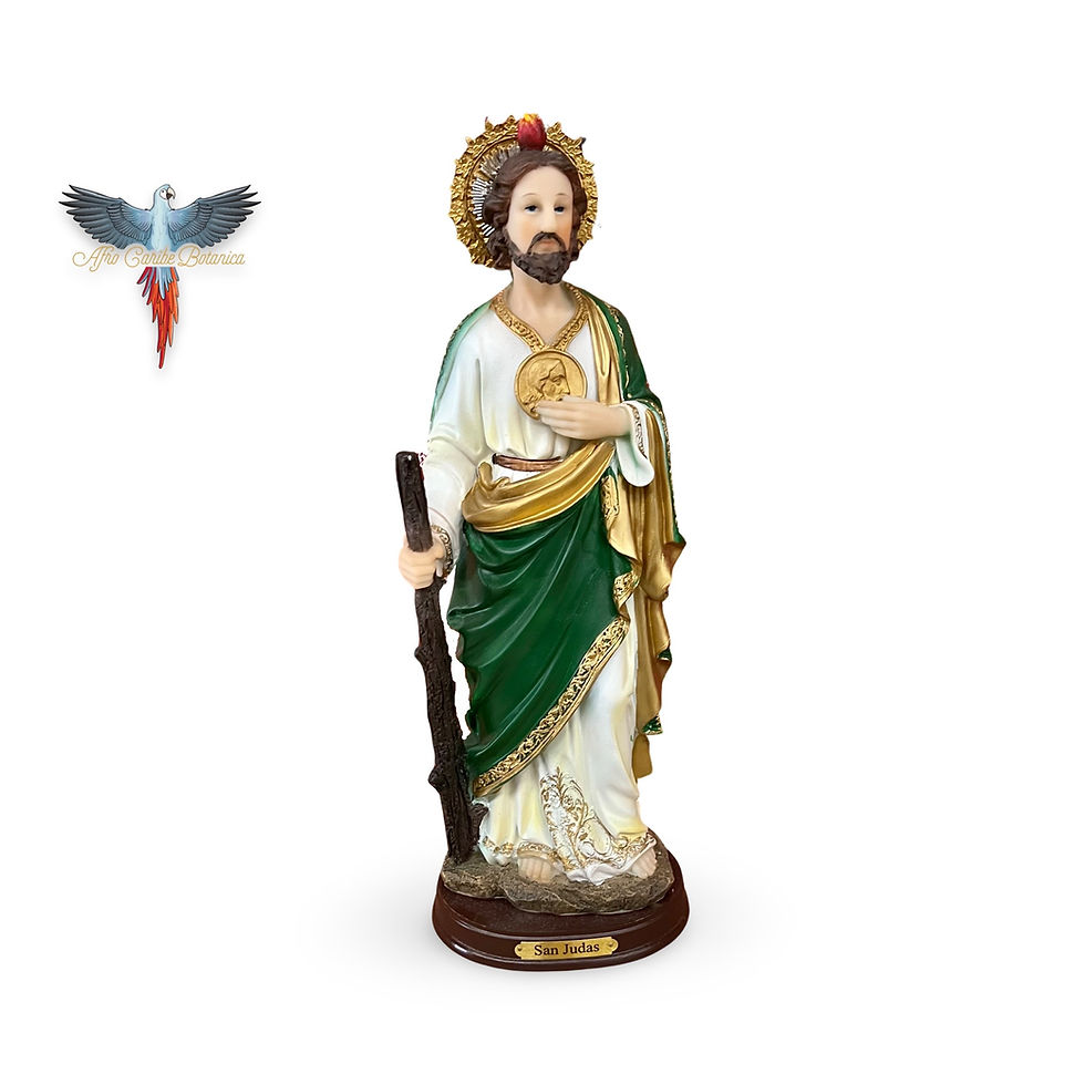 Miniature : St. Jude Figurine Front View