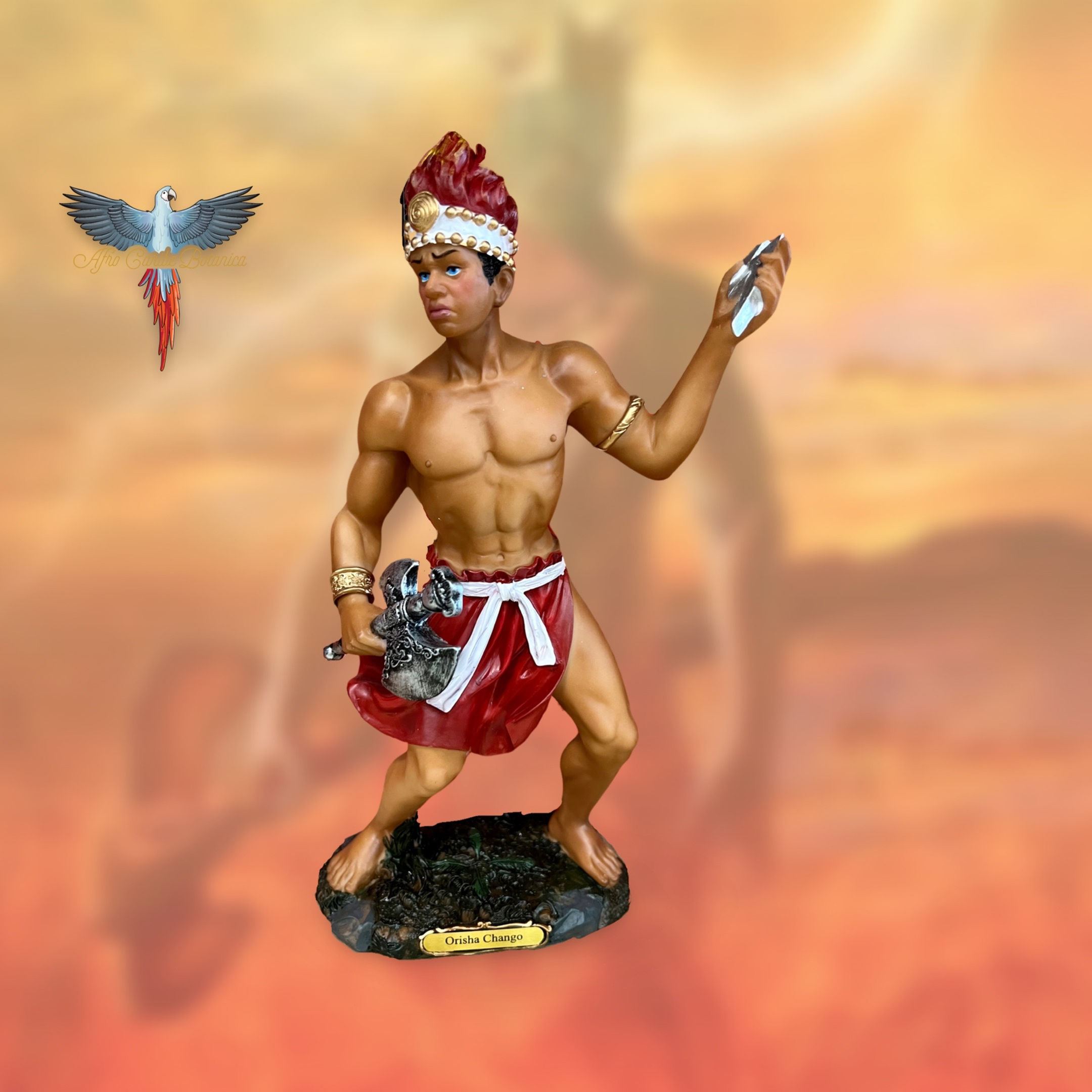 Orisha Shango Figurine