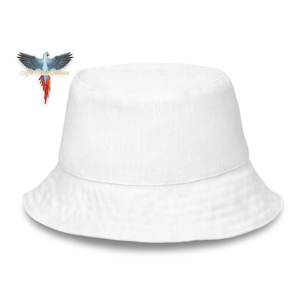 Miniature : Oshosi Reversible Bucket Hat White Back Side