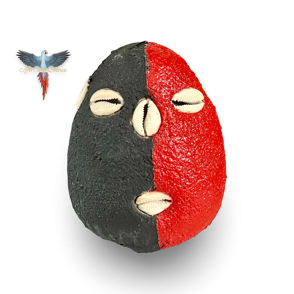 Miniature : Elegua/Eshu Traditional Double Face Head