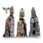 Eshu Alaje Large Adorned Statues