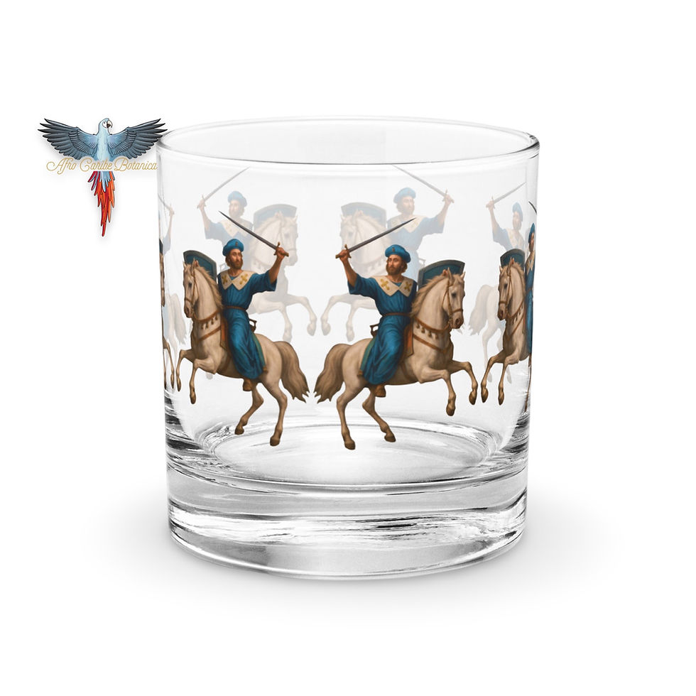 Miniatura: St. Jacques Majeur - Ogou Balendjo - Ogou Badagri Rocks Glass Left Side