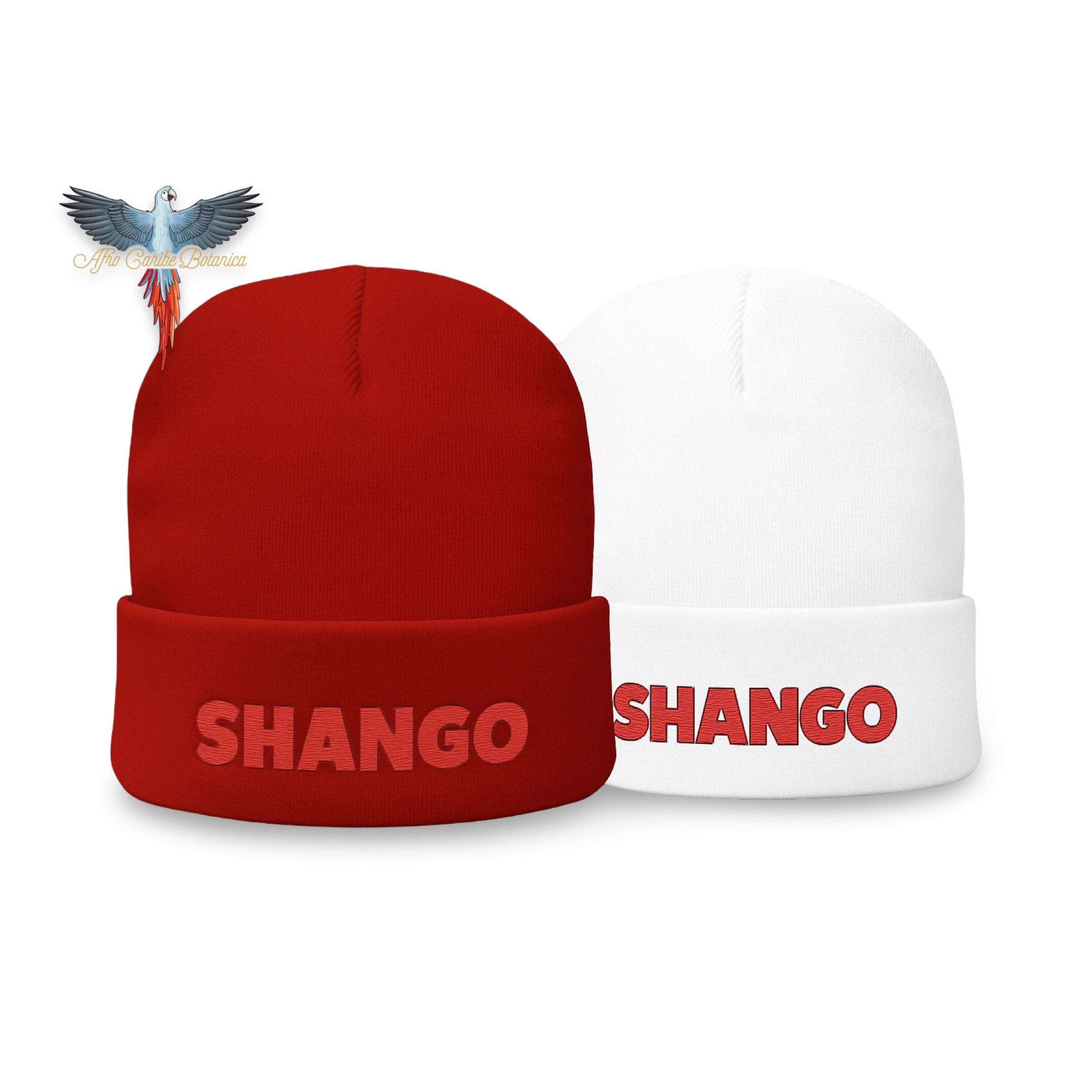 Shango Embroidered Beanie