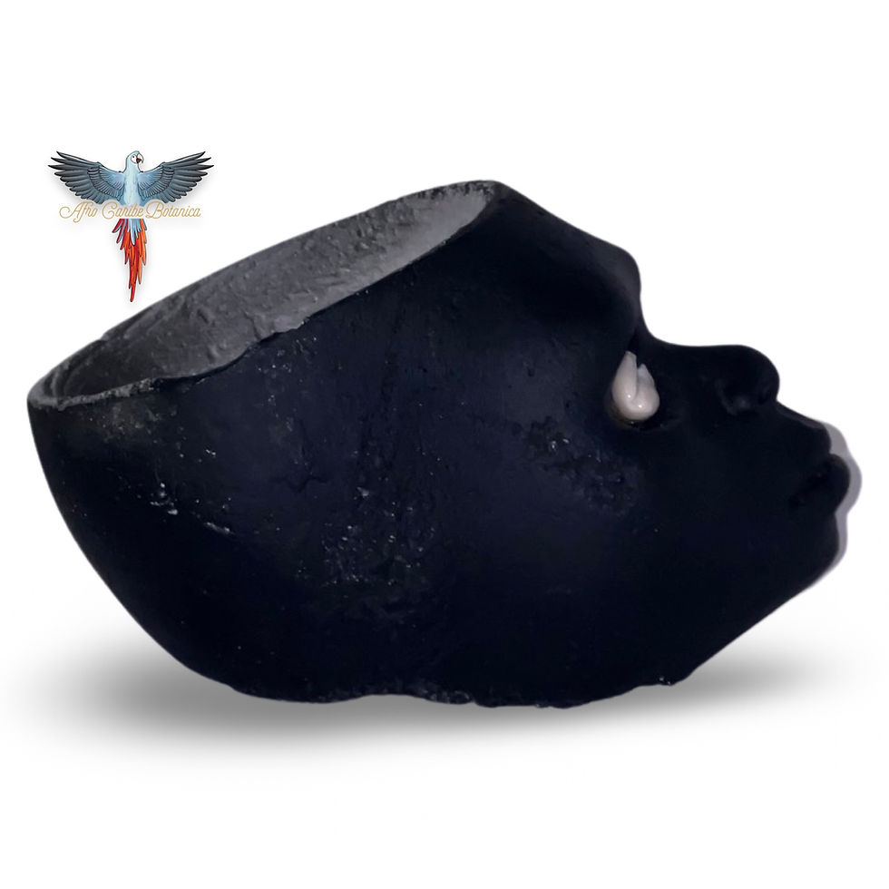 Thumbnail: Elegua-Eshu Black Head Right Side View