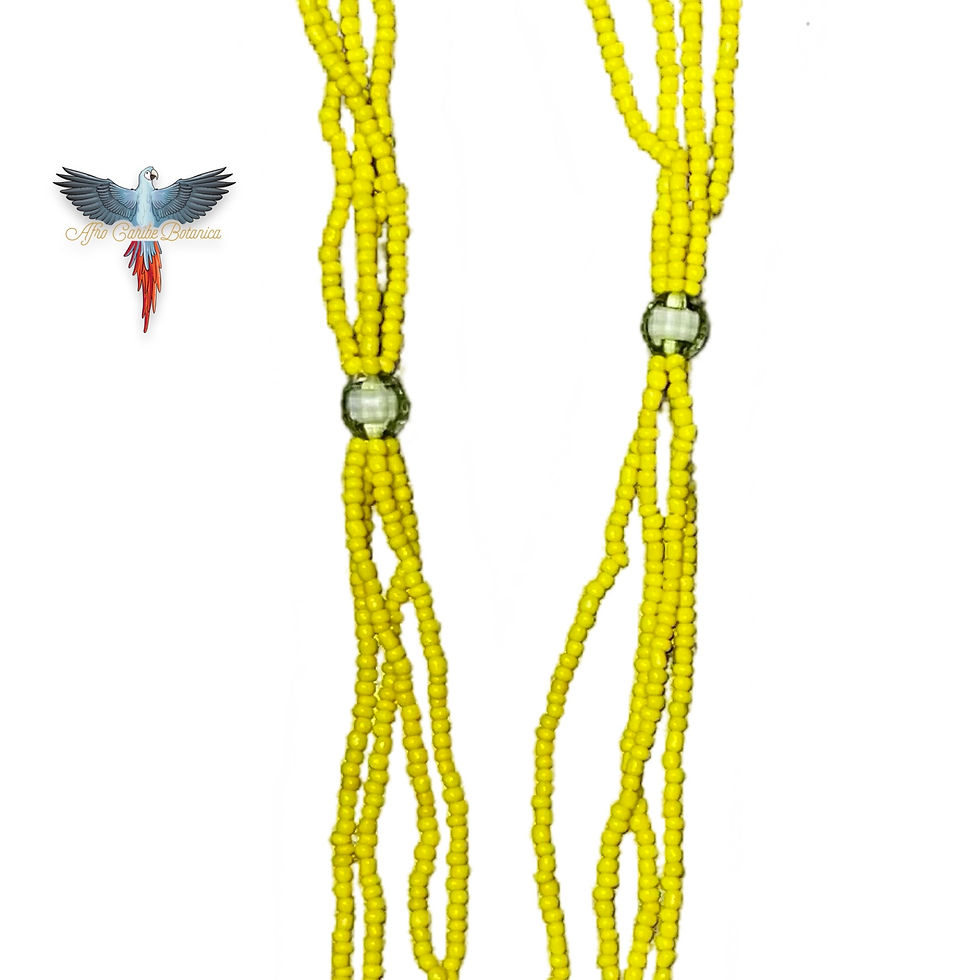 Thumbnail: Oshun Necklace Zoom View