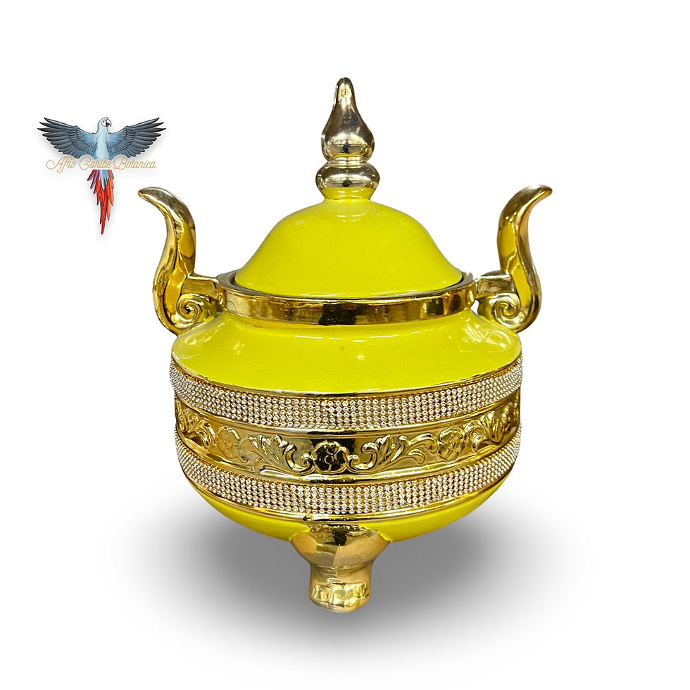 Miniature : Orisha Tureen - Yellow