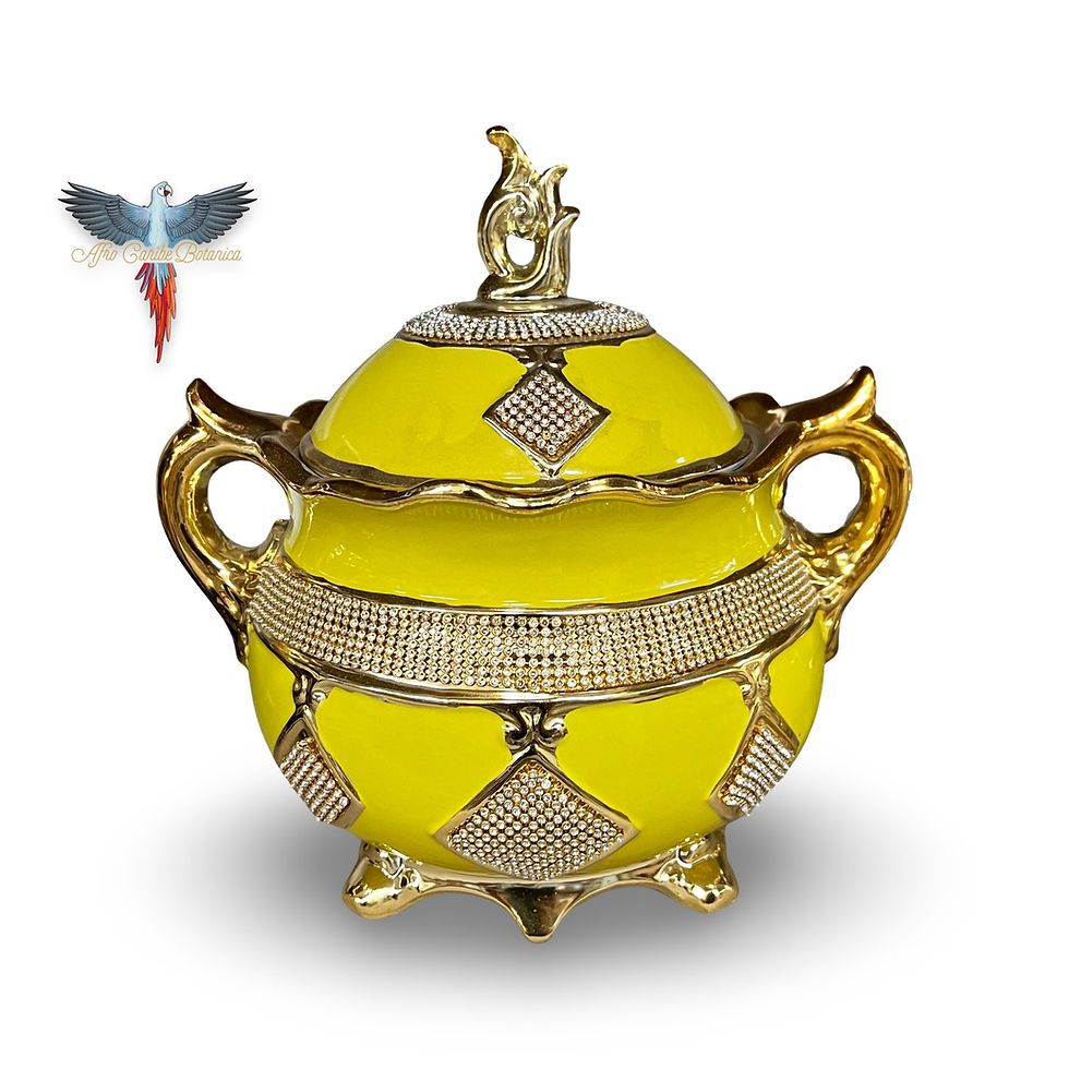 Miniature : Orisha Tureen - Yellow