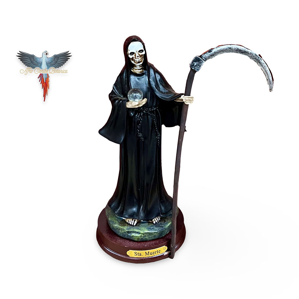 Miniature : Black Holy Death Figurine Front View
