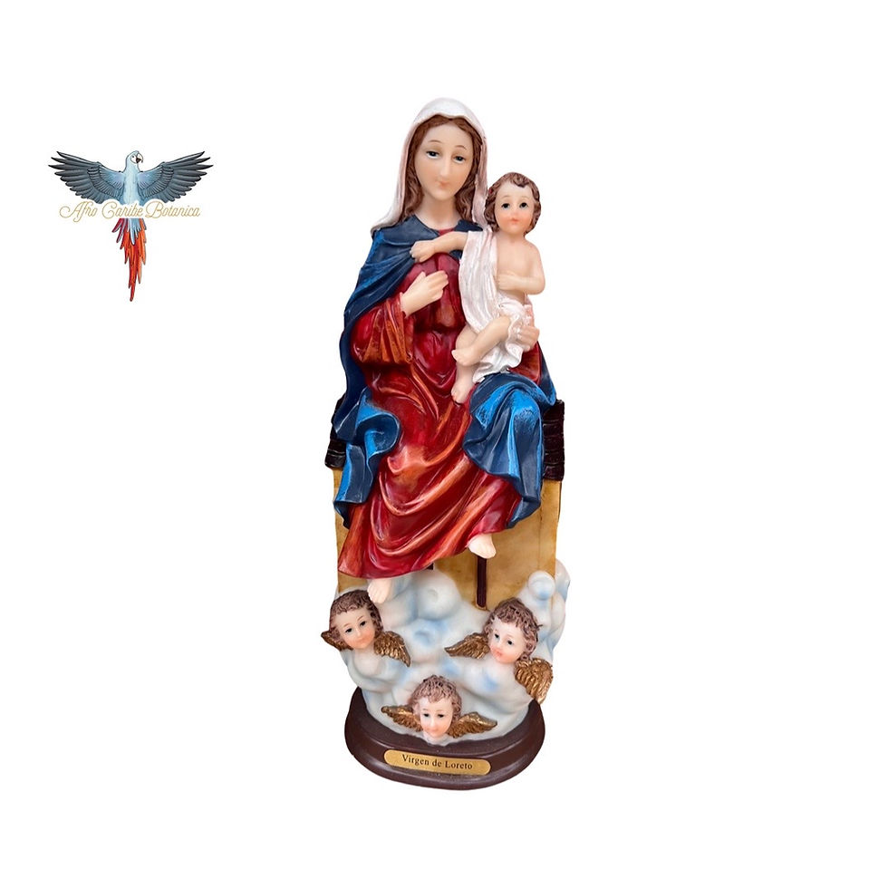 Thumbnail: Our Lady Of Loreto Figurine Front View