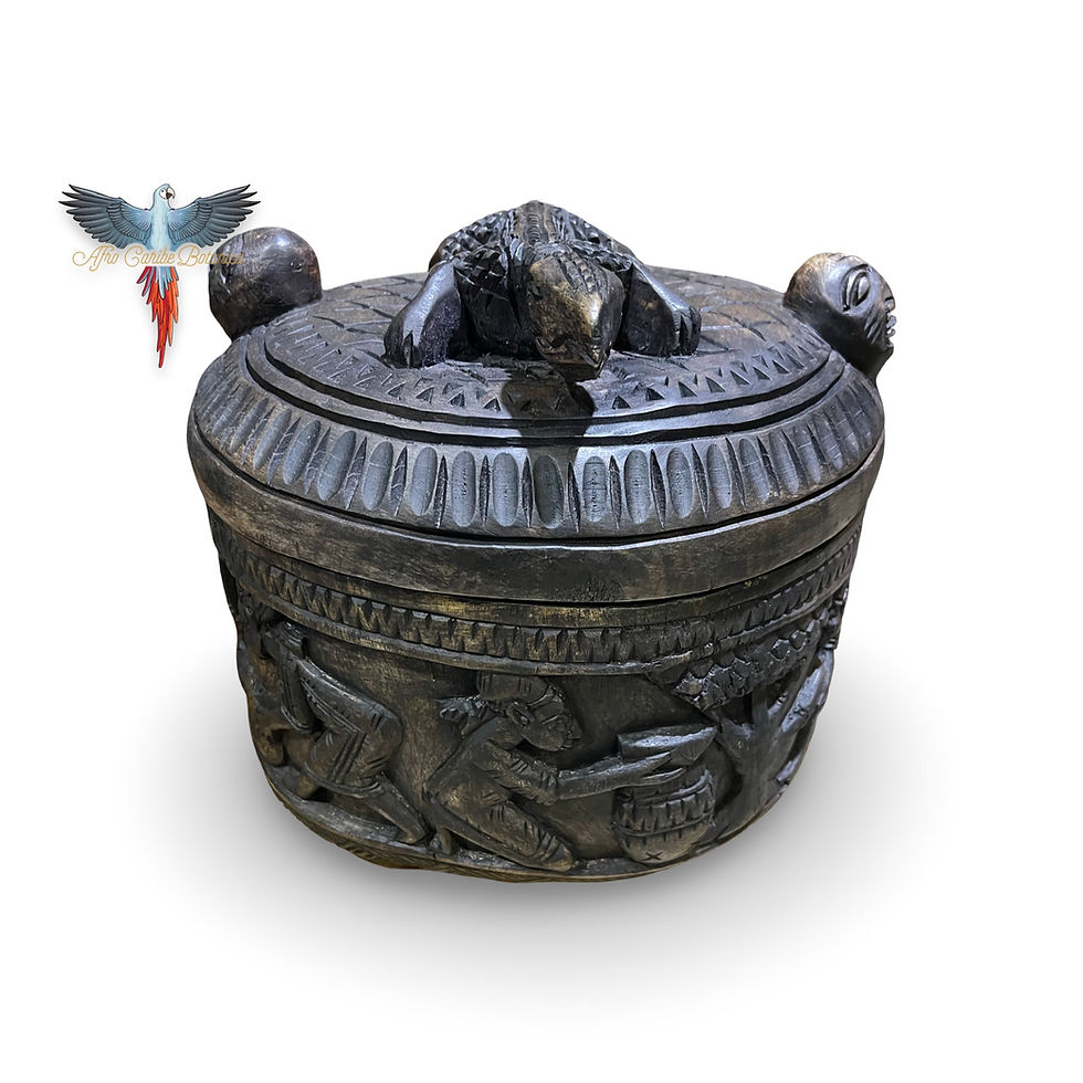 Miniatura: Orunmila Vessel - Batea De Orula - Front