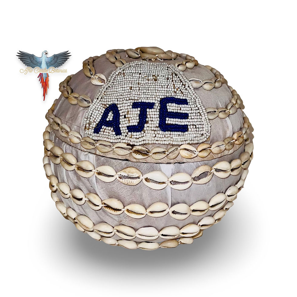 Miniature : Calabash For Orisha Aje - Igba Aje