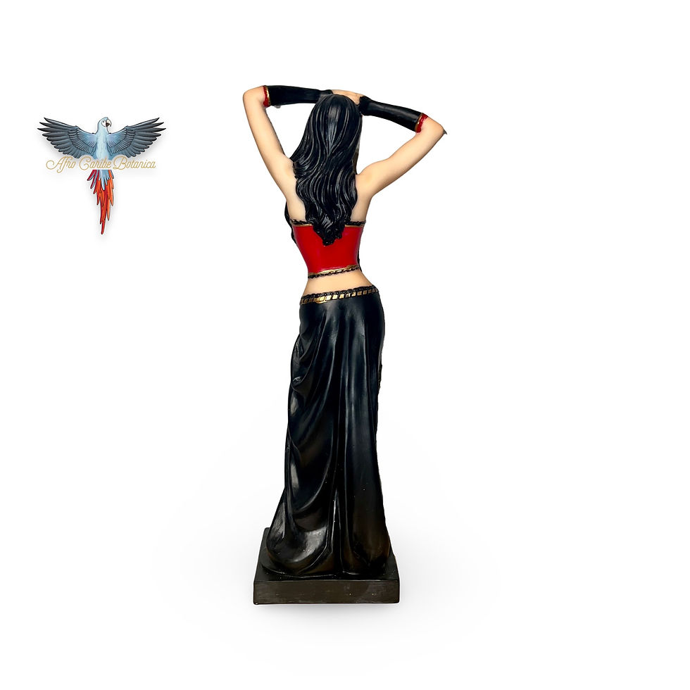 Thumbnail: Pomba Gira Figurine Back View