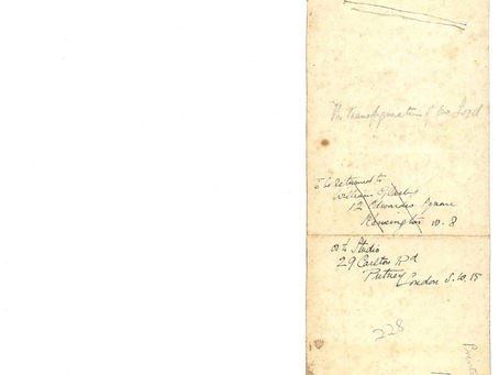 Log 228. Design Sketch [Front Scan missing]