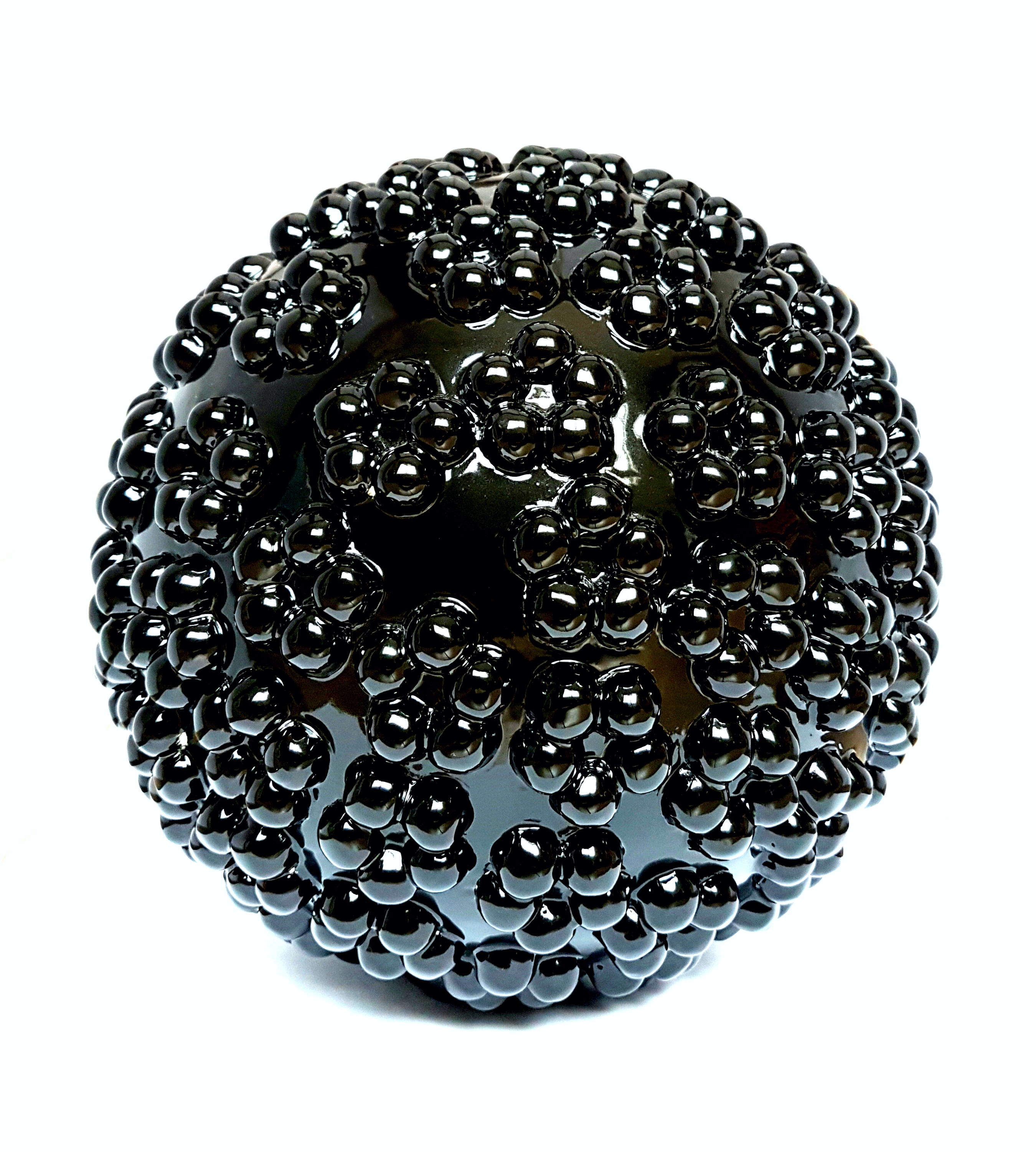 45 Virus ceramic sculpture